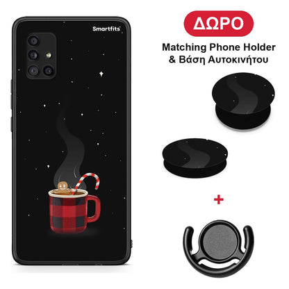 Xmas Bathing - Samsung Galaxy A51 5G θήκη + Δώρο Phone Holder & Βάση Αυτοκινήτου