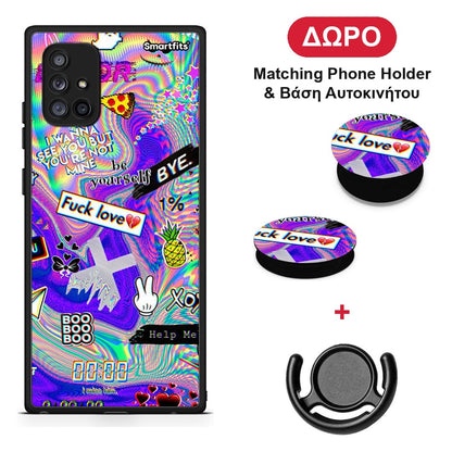 Game Over - Samsung Galaxy A71 5G θήκη + Δώρο Phone Holder & Βάση Αυτοκινήτου
