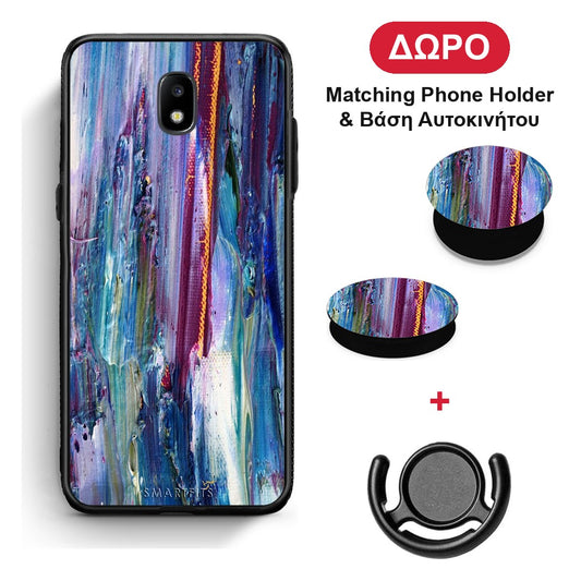 Paint Winter - Samsung Galaxy J5 2017 θήκη + Δώρο Phone Holder & Βάση Αυτοκινήτου