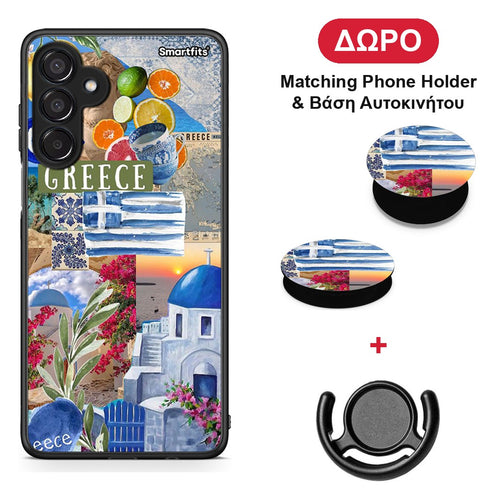 All Greek - Samsung Galaxy M15 θήκη + Δώρο Phone Holder & Βάση Αυτοκινήτου