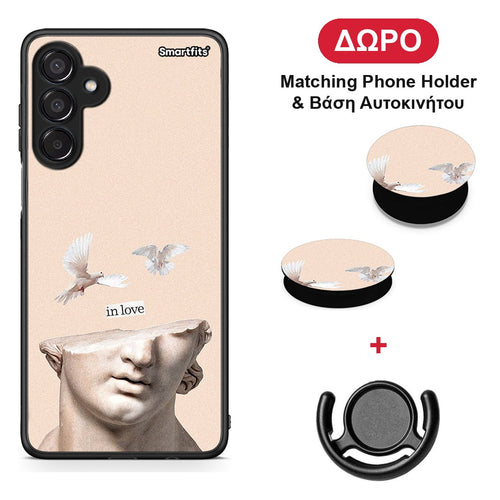 In Love - Samsung Galaxy M15 θήκη + Δώρο Phone Holder & Βάση Αυτοκινήτου