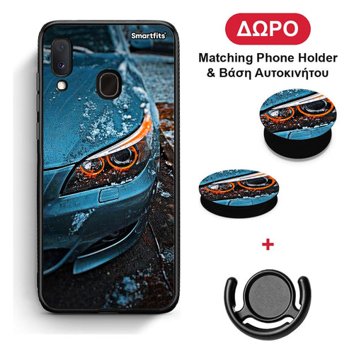 Bmw E60 - Samsung Galaxy M20 θήκη + Δώρο Phone Holder & Βάση Αυτοκινήτου
