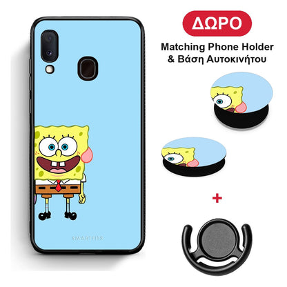 Friends Bob - Samsung Galaxy M20 θήκη + Δώρο Phone Holder & Βάση Αυτοκινήτου