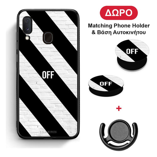 Get Off - Samsung Galaxy M20 θήκη + Δώρο Phone Holder & Βάση Αυτοκινήτου