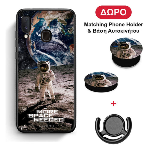 More Space - Samsung Galaxy M20 θήκη + Δώρο Phone Holder & Βάση Αυτοκινήτου