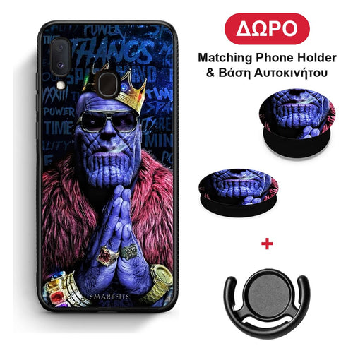 PopArt Thanos - Samsung Galaxy M20 θήκη + Δώρο Phone Holder & Βάση Αυτοκινήτου