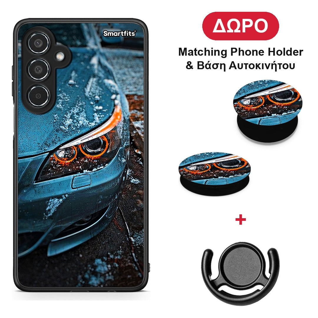 Bmw E60 - Samsung Galaxy M35 5G θήκη + Δώρο Phone Holder & Βάση Αυτοκινήτου