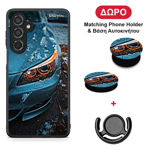 Bmw E60 - Samsung Galaxy M35 5G θήκη + Δώρο Phone Holder & Βάση Αυτοκινήτου