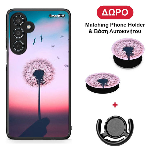 Boho Wish - Samsung Galaxy M35 5G θήκη + Δώρο Phone Holder & Βάση Αυτοκινήτου
