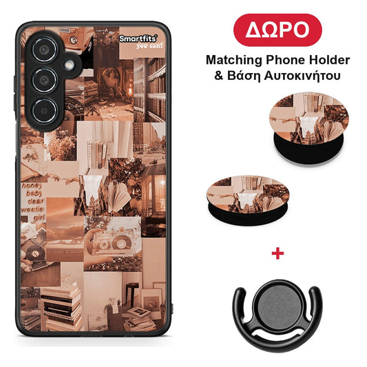 Collage You Can - Samsung Galaxy M35 5G θήκη + Δώρο Phone Holder & Βάση Αυτοκινήτου