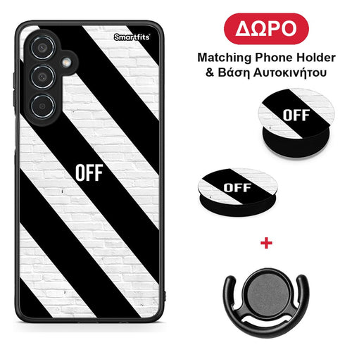 Get Off - Samsung Galaxy M35 5G θήκη + Δώρο Phone Holder & Βάση Αυτοκινήτου
