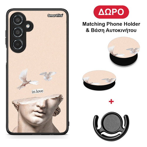 In Love - Samsung Galaxy M35 5G θήκη + Δώρο Phone Holder & Βάση Αυτοκινήτου