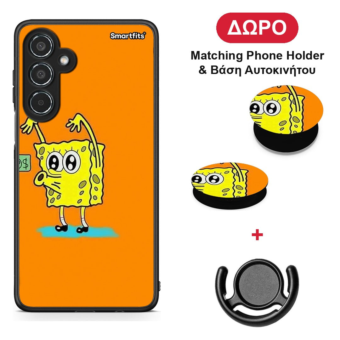 No Money 2 - Samsung Galaxy M35 5G θήκη + Δώρο Phone Holder & Βάση Αυτοκινήτου