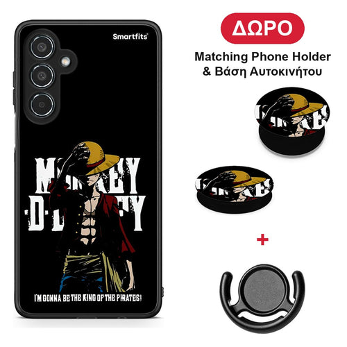 Pirate King - Samsung Galaxy M35 5G θήκη + Δώρο Phone Holder & Βάση Αυτοκινήτου