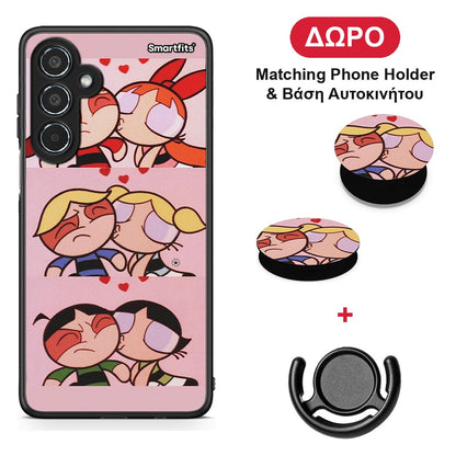 Puff Love - Samsung Galaxy M35 5G θήκη + Δώρο Phone Holder & Βάση Αυτοκινήτου
