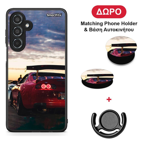 Racing Supra - Samsung Galaxy M35 5G θήκη + Δώρο Phone Holder & Βάση Αυτοκινήτου