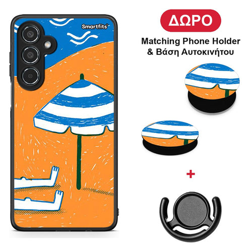 Summering - Samsung Galaxy M35 5G θήκη + Δώρο Phone Holder & Βάση Αυτοκινήτου