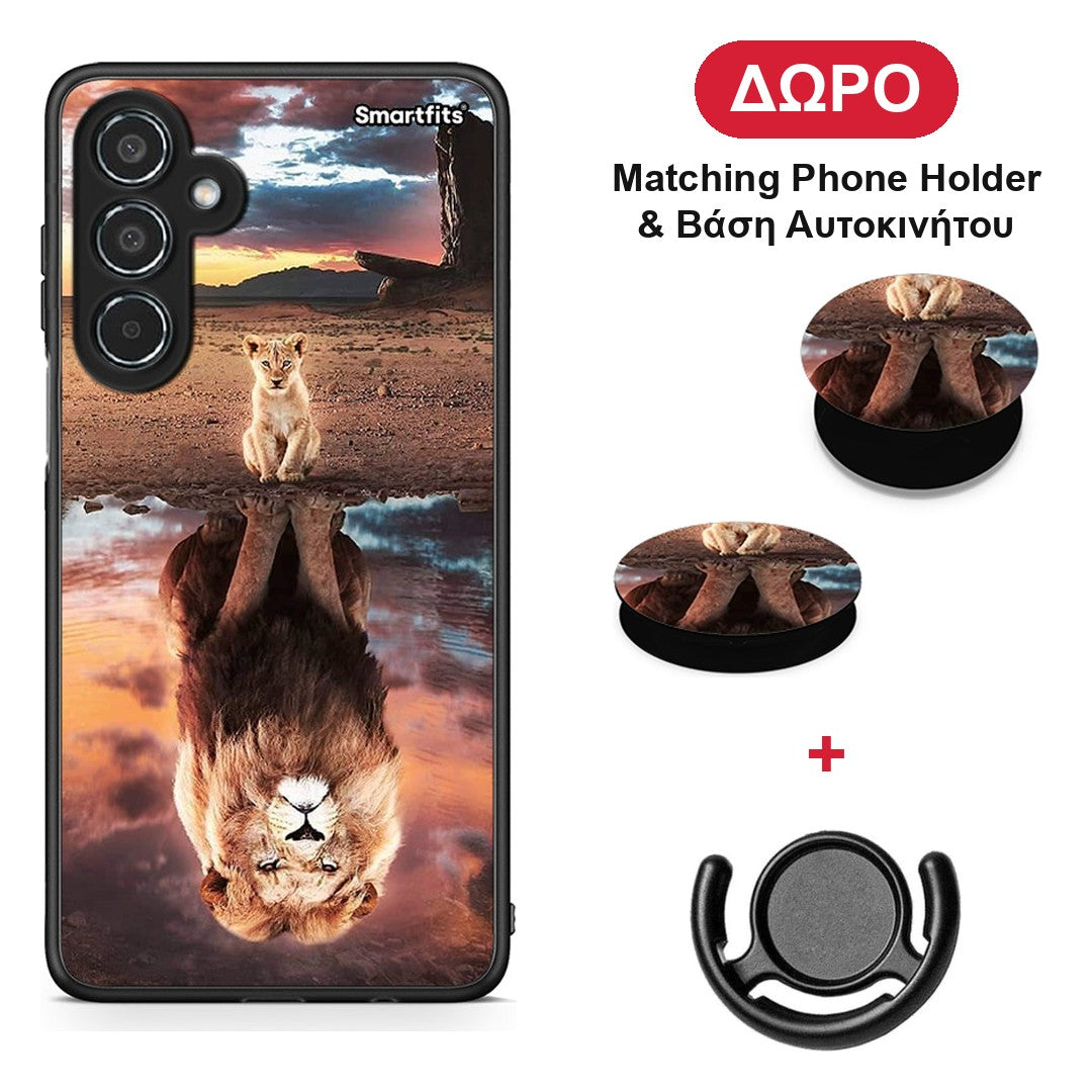 Sunset Dreams - Samsung Galaxy M35 5G θήκη + Δώρο Phone Holder & Βάση Αυτοκινήτου