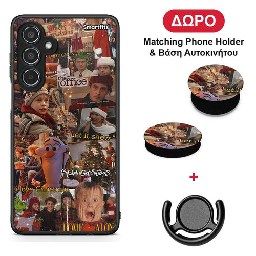 Xmas Wishes - Samsung Galaxy M35 5G θήκη + Δώρο Phone Holder & Βάση Αυτοκινήτου