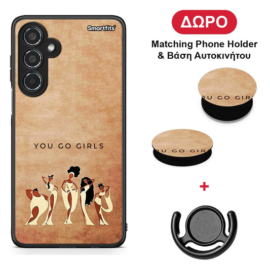 You Go Girl - Samsung Galaxy M35 5G θήκη + Δώρο Phone Holder & Βάση Αυτοκινήτου