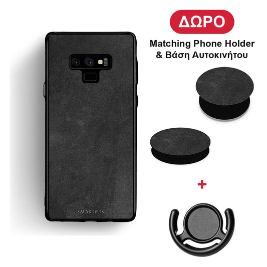 Color Black Slate - Samsung Galaxy Note 9 θήκη + Δώρο Phone Holder & Βάση Αυτοκινήτου