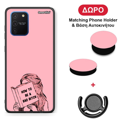 Bad Bitch - Samsung Galaxy S10 Lite θήκη + Δώρο Phone Holder & Βάση Αυτοκινήτου