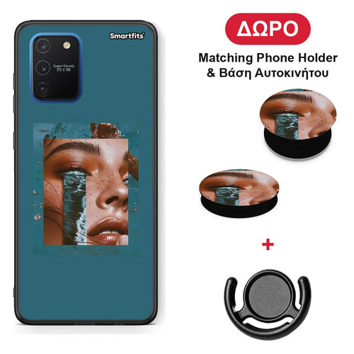 Cry An Ocean - Samsung Galaxy S10 Lite θήκη + Δώρο Phone Holder & Βάση Αυτοκινήτου