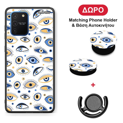 Ftou Ftou - Samsung Galaxy S10 Lite θήκη + Δώρο Phone Holder & Βάση Αυτοκινήτου