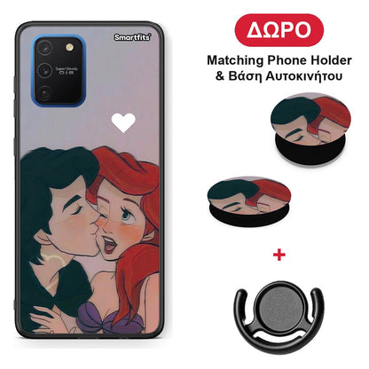 Mermaid Couple - Samsung Galaxy S10 Lite θήκη + Δώρο Phone Holder & Βάση Αυτοκινήτου
