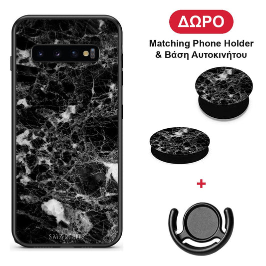 Marble Male - Samsung Galaxy S10+ θήκη + Δώρο Phone Holder & Βάση Αυτοκινήτου