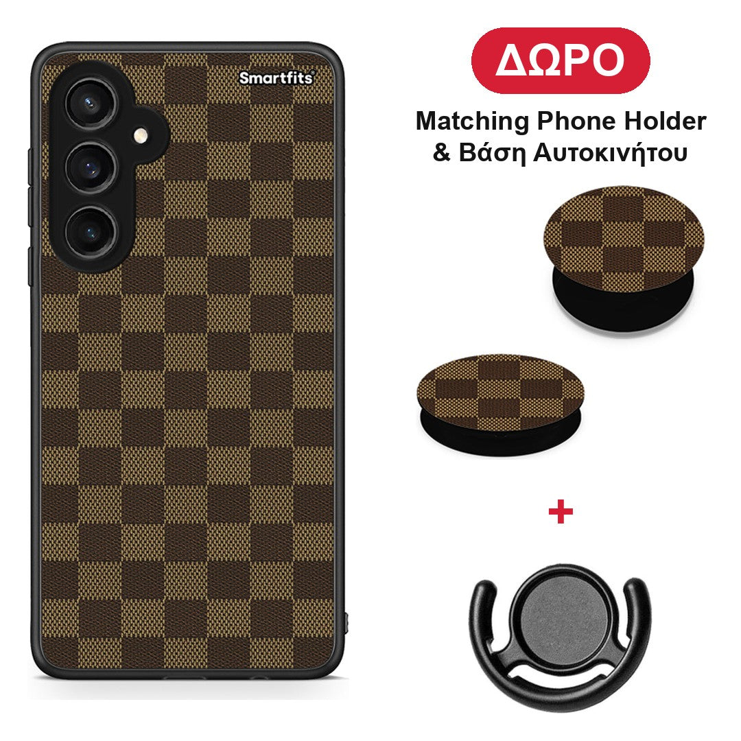 Designer Glamour - Samsung Galaxy S23 FE θήκη + Δώρο Phone Holder & Βάση Αυτοκινήτου