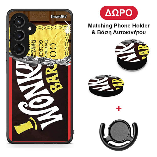 Golden Ticket - Samsung Galaxy S23 FE θήκη + Δώρο Phone Holder & Βάση Αυτοκινήτου