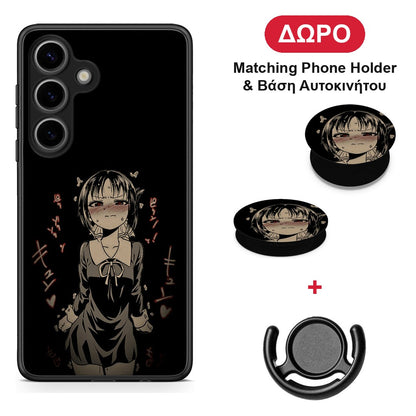 Anime Girl - Samsung Galaxy S25 θήκη + Δώρο Phone Holder & Βάση Αυτοκινήτου