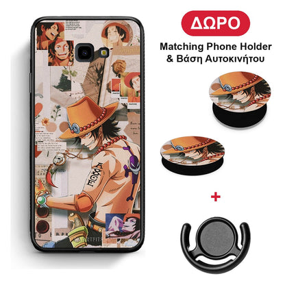 Anime Collage - Samsung Galaxy J4+ θήκη + Δώρο Phone Holder & Βάση Αυτοκινήτου