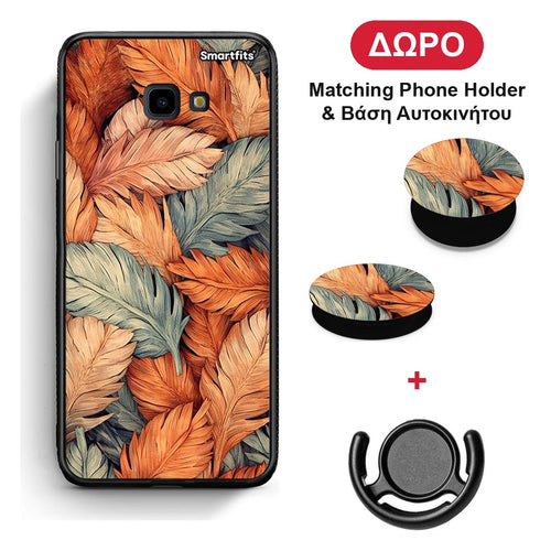 Autumn Leaves - Samsung Galaxy J4+ θήκη + Δώρο Phone Holder & Βάση Αυτοκινήτου