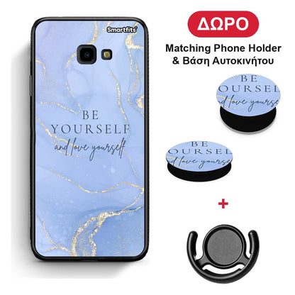 Be Yourself - Samsung Galaxy J4+ θήκη + Δώρο Phone Holder & Βάση Αυτοκινήτου