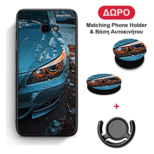 Bmw E60 - Samsung Galaxy J4+ θήκη + Δώρο Phone Holder & Βάση Αυτοκινήτου