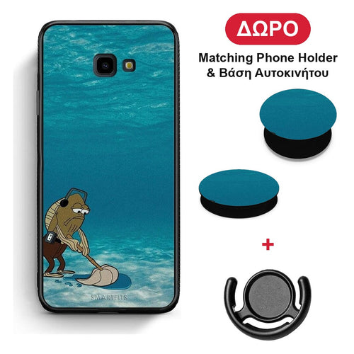 Clean The Ocean - Samsung Galaxy J4+ θήκη + Δώρο Phone Holder & Βάση Αυτοκινήτου