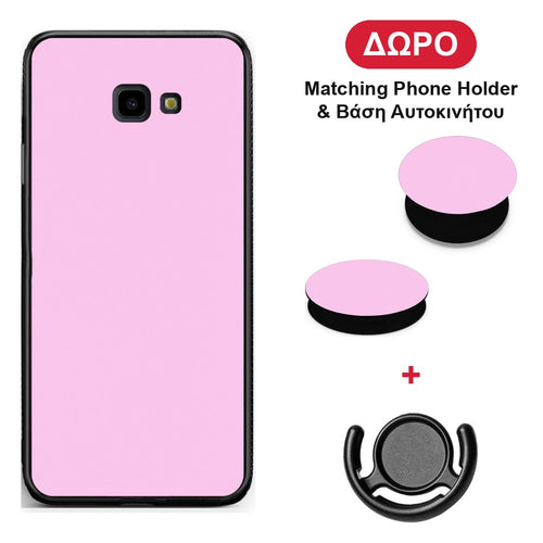 Cotton Candy Pink - Samsung Galaxy J4+ θήκη + Δώρο Phone Holder & Βάση Αυτοκινήτου
