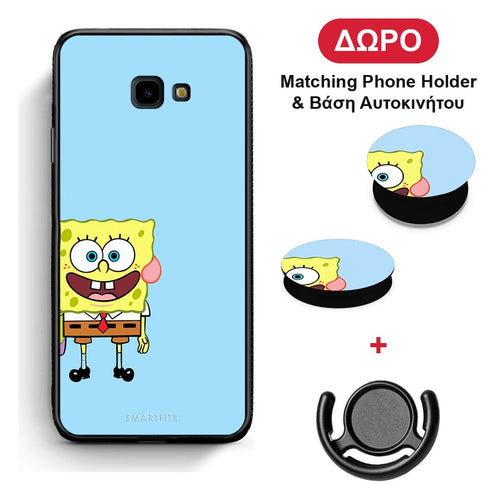 Friends Bob - Samsung Galaxy J4+ θήκη + Δώρο Phone Holder & Βάση Αυτοκινήτου