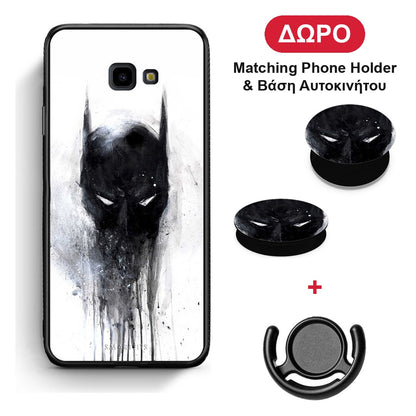 Hero Paint Bat - Samsung Galaxy J4+ θήκη + Δώρο Phone Holder & Βάση Αυτοκινήτου