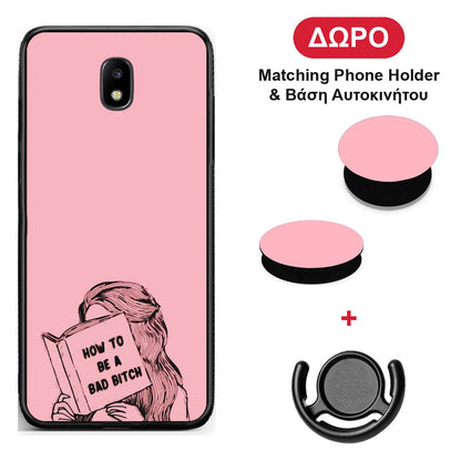 Bad Bitch - Samsung Galaxy J5 2017 θήκη + Δώρο Phone Holder & Βάση Αυτοκινήτου
