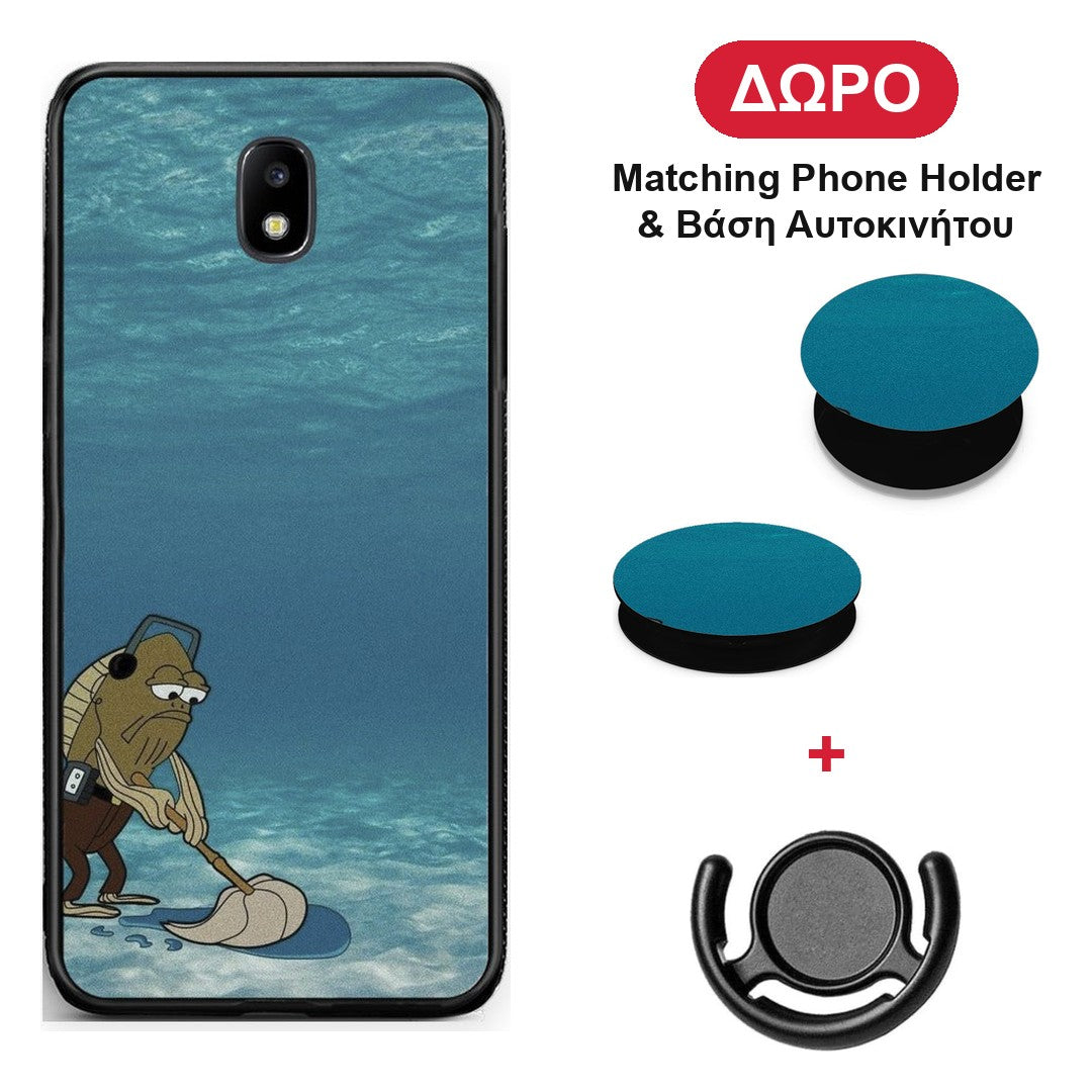 Clean The Ocean - Samsung Galaxy J5 2017 θήκη + Δώρο Phone Holder & Βάση Αυτοκινήτου