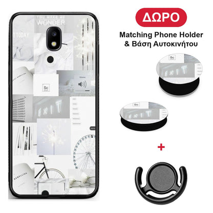 Collage Make Me Wonder - Samsung Galaxy J5 2017 θήκη + Δώρο Phone Holder & Βάση Αυτοκινήτου