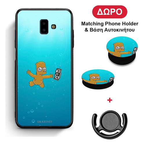 Chasing Money - Samsung Galaxy J6+ θήκη + Δώρο Phone Holder & Βάση Αυτοκινήτου