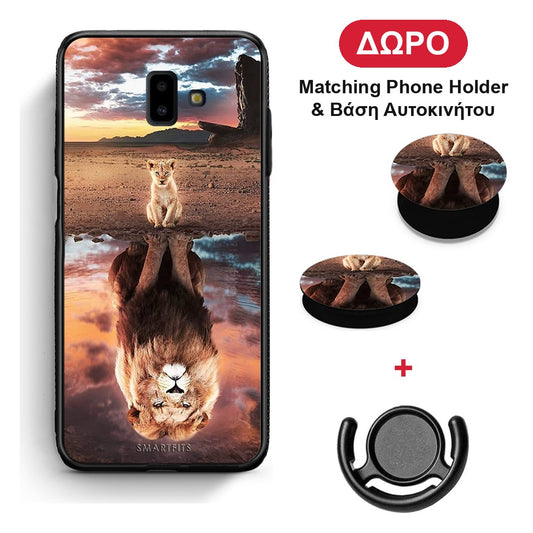 Sunset Dreams - Samsung Galaxy J6+ θήκη + Δώρο Phone Holder & Βάση Αυτοκινήτου