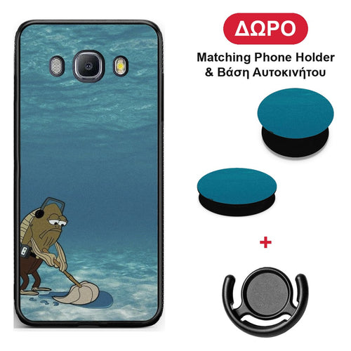 Clean The Ocean - Samsung Galaxy J7 2016 θήκη + Δώρο Phone Holder & Βάση Αυτοκινήτου