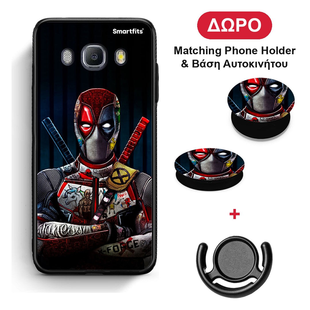 Funny Guy - Samsung Galaxy J7 2016 θήκη + Δώρο Phone Holder & Βάση Αυτοκινήτου