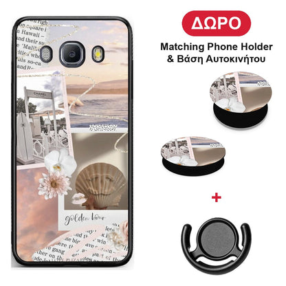 Golden Hour - Samsung Galaxy J7 2016 θήκη + Δώρο Phone Holder & Βάση Αυτοκινήτου