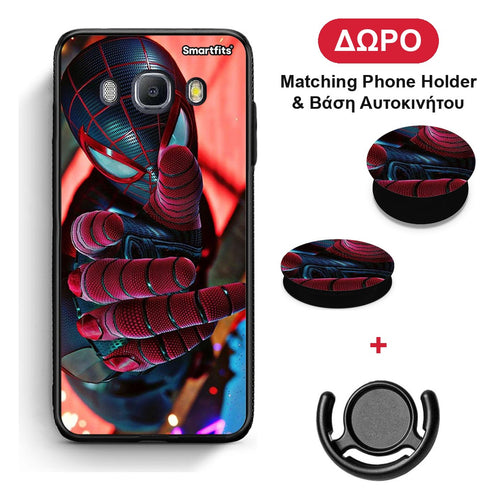 Spider Hand - Samsung Galaxy J7 2016 θήκη + Δώρο Phone Holder & Βάση Αυτοκινήτου